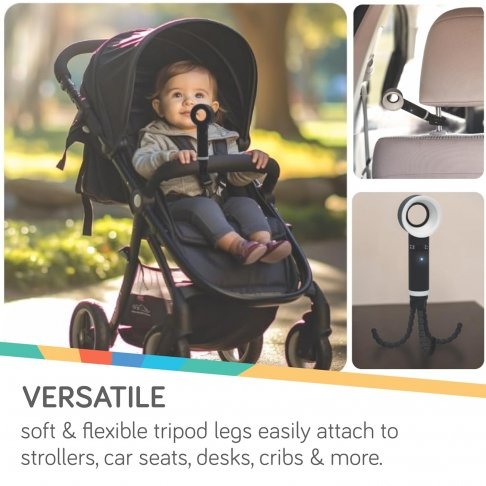 Nuby 無葉片式推車風扇-細節圖2