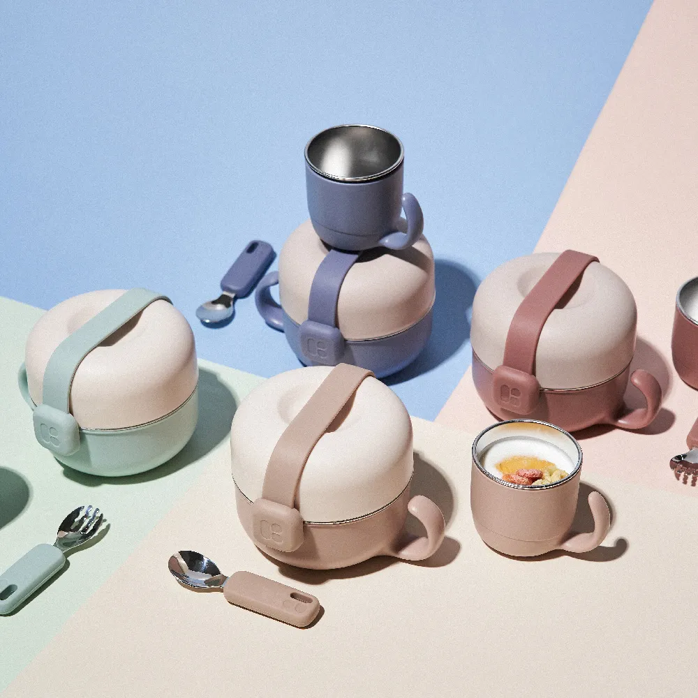 MOTHER-K HUG外出豪華不鏽鋼餐具多件組-細節圖4