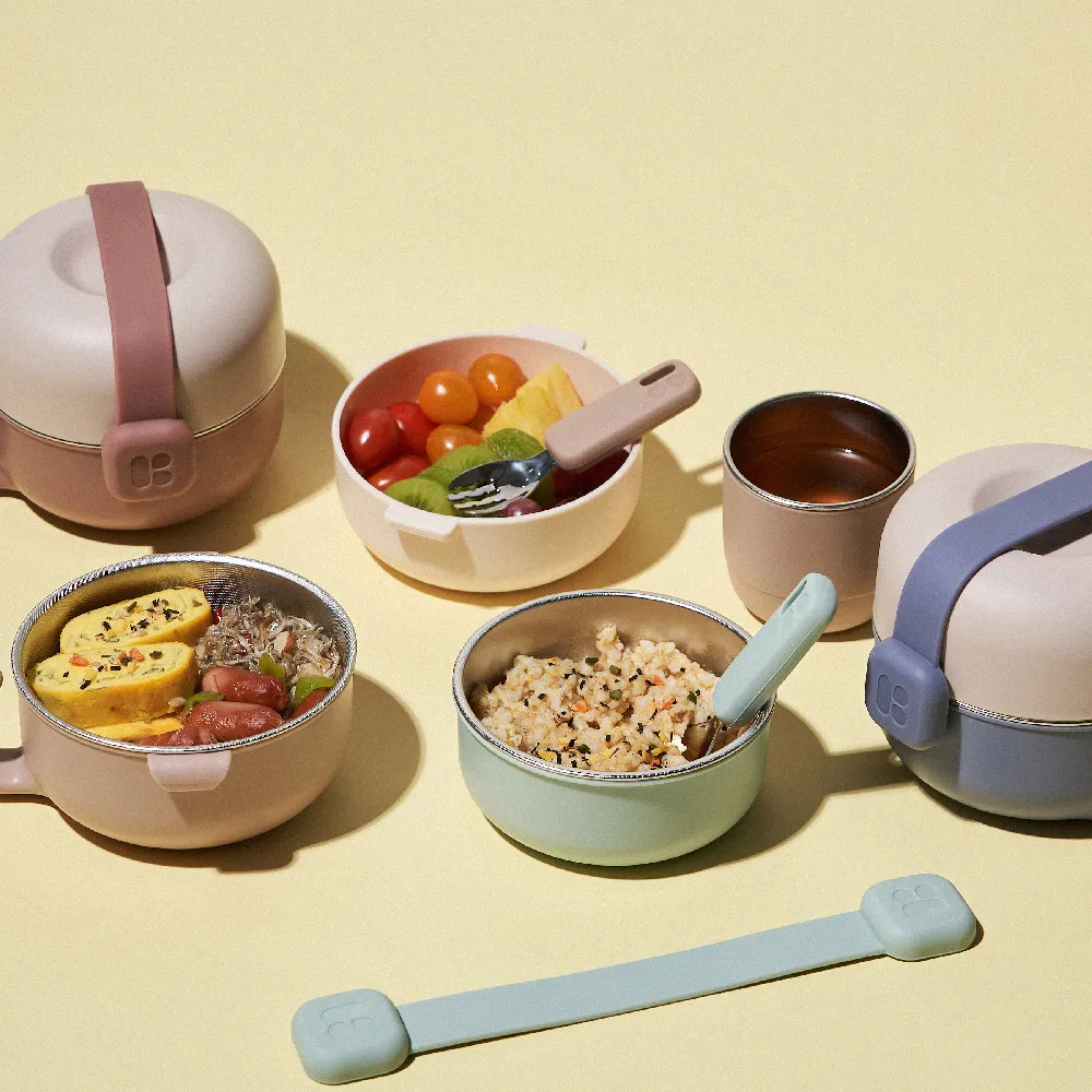 MOTHER-K HUG外出豪華不鏽鋼餐具多件組-細節圖6