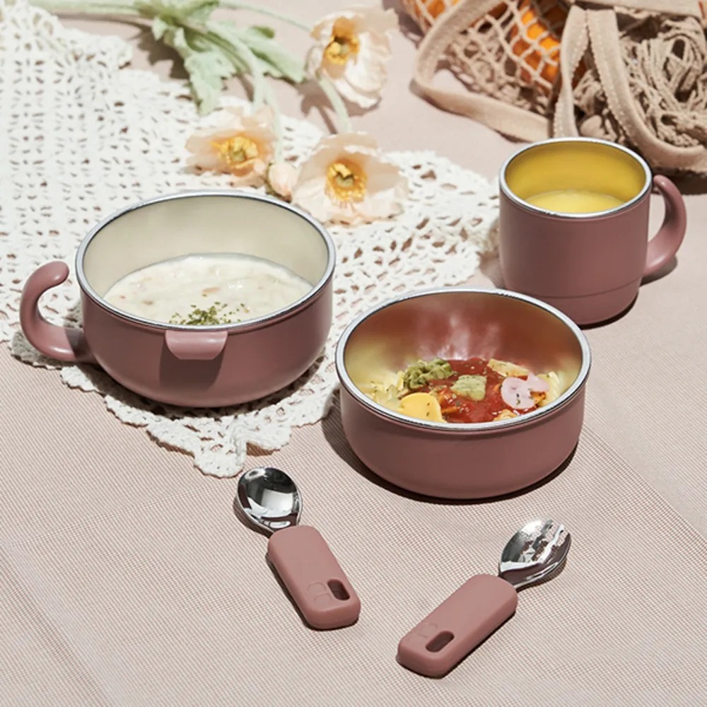 MOTHER-K HUG外出豪華不鏽鋼餐具多件組-規格圖7