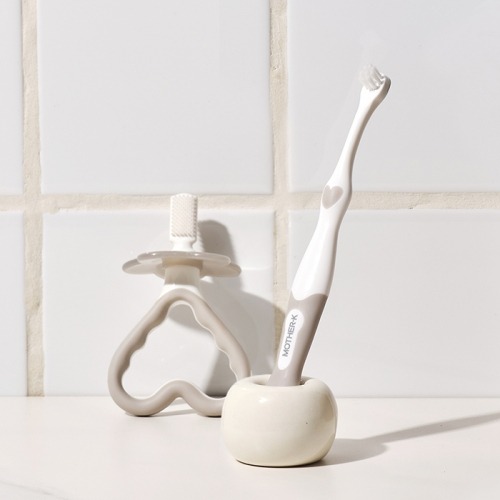 MOTHER-K 愛心訓練牙刷2款入-細節圖3