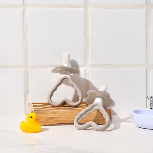 MOTHER-K 愛心訓練牙刷2款入-細節圖4