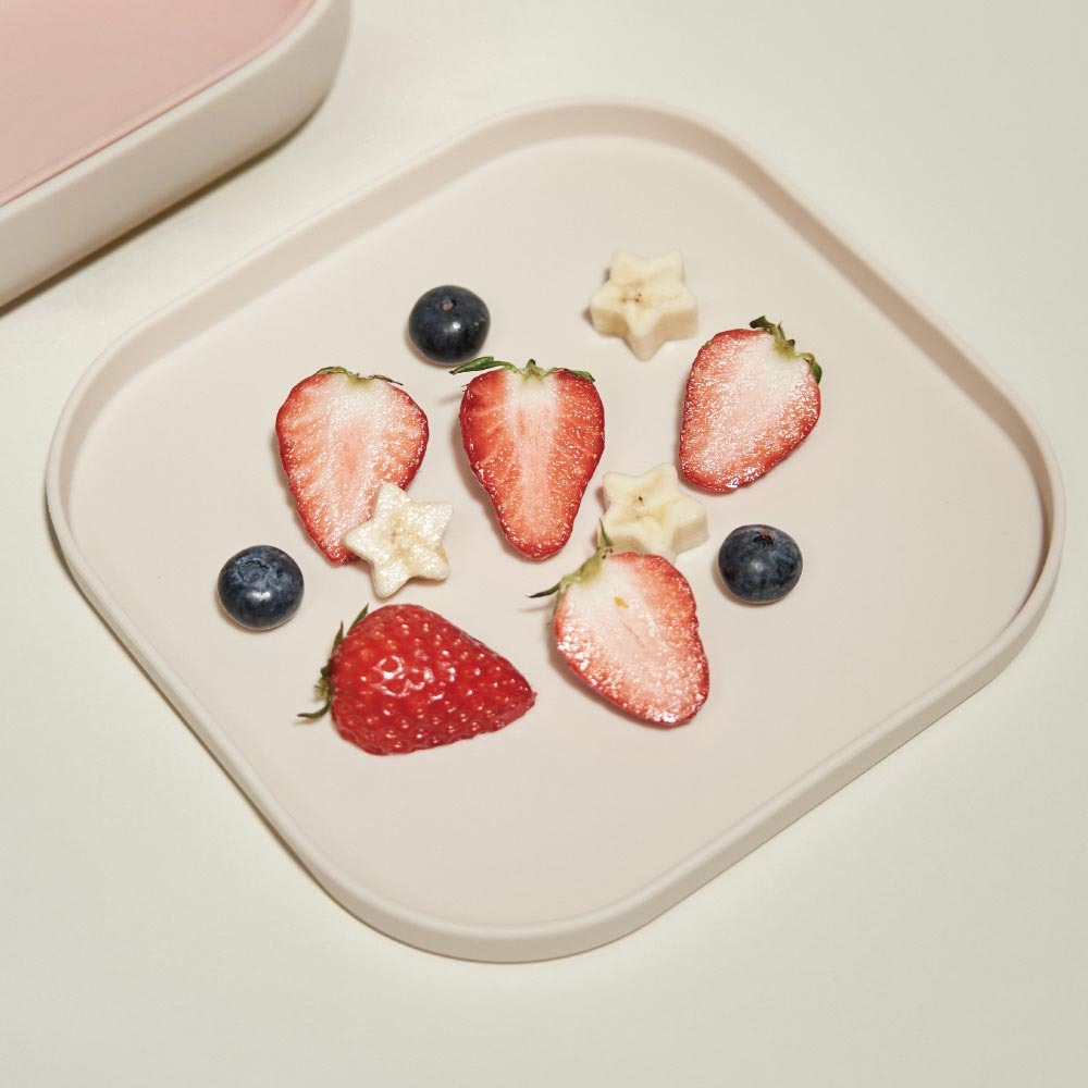 MOTHER-K 鉑金矽膠餐盤組上蓋 (象牙白)-細節圖6