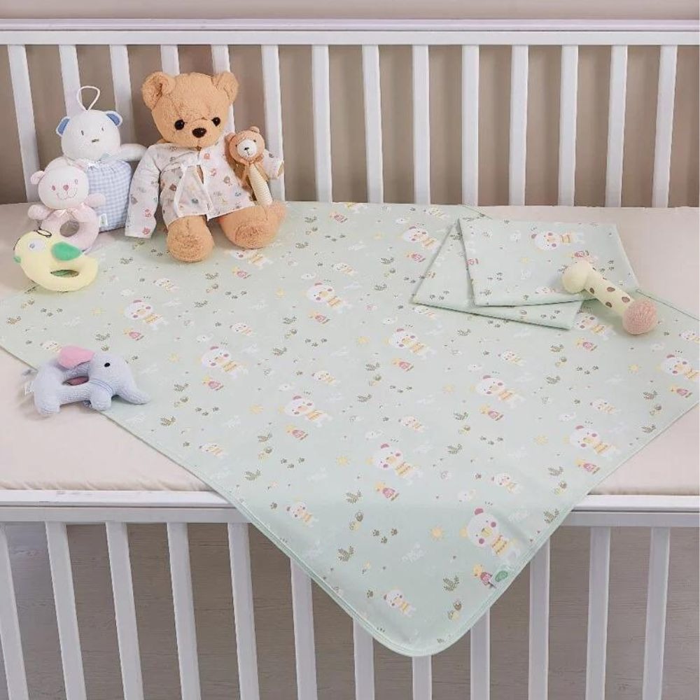 nac nac 防水保潔尿布墊 熊愛森林(售止)-細節圖3