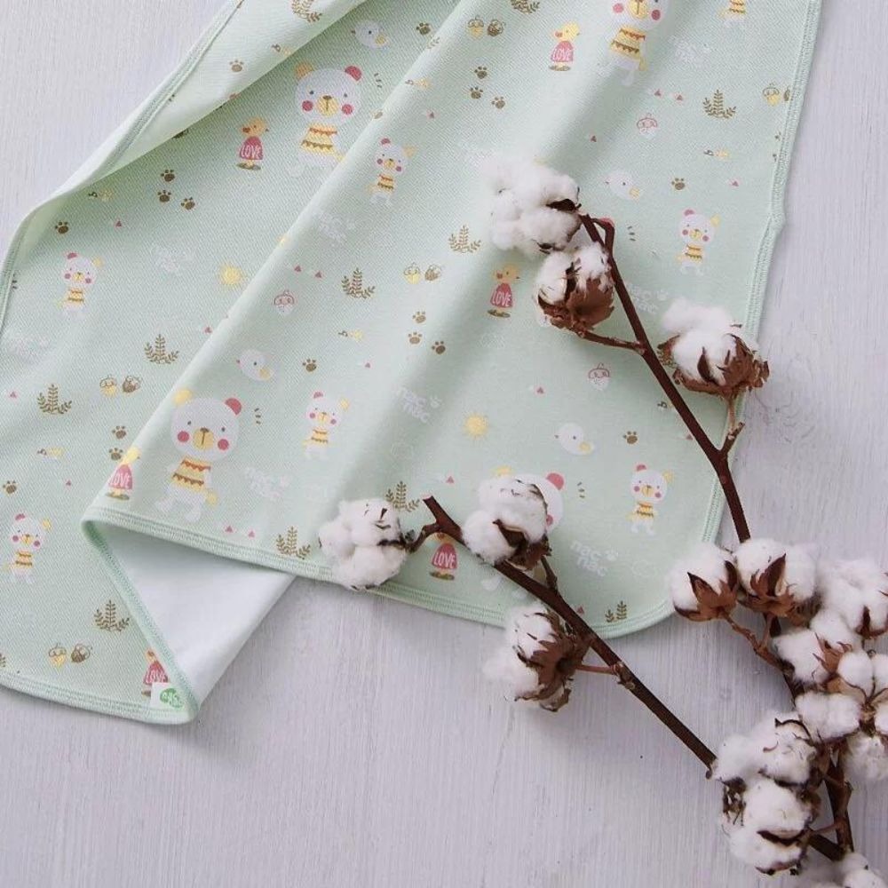 nac nac 防水保潔尿布墊 熊愛森林(售止)-細節圖4