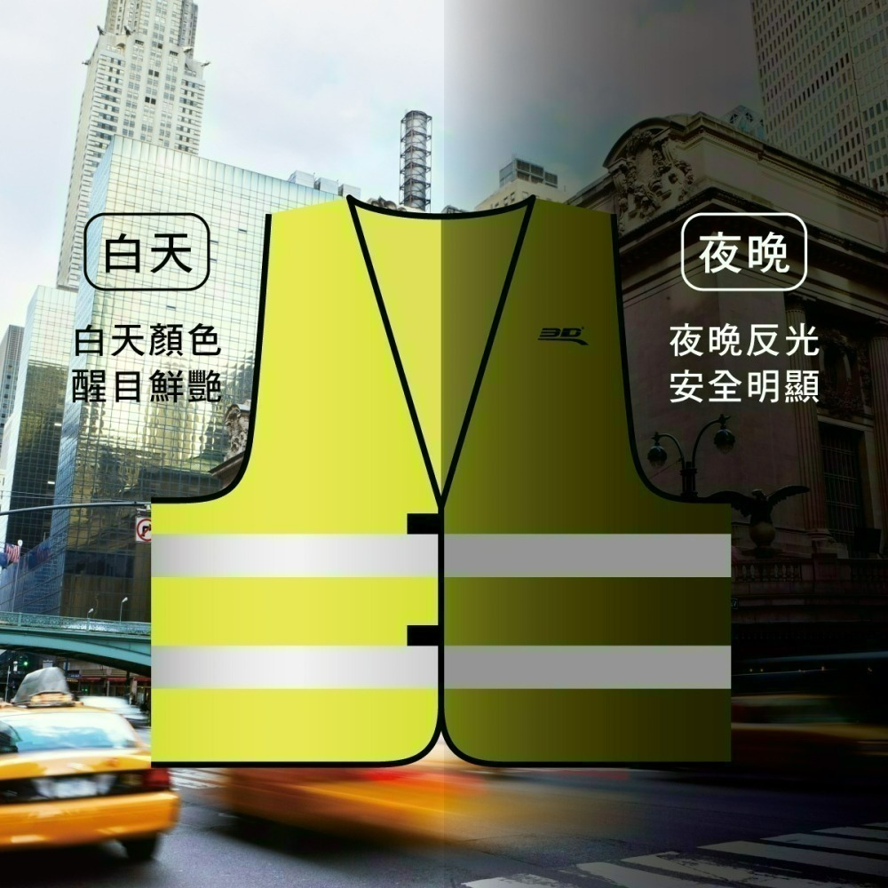 3D Mats 安全反光背心-細節圖3
