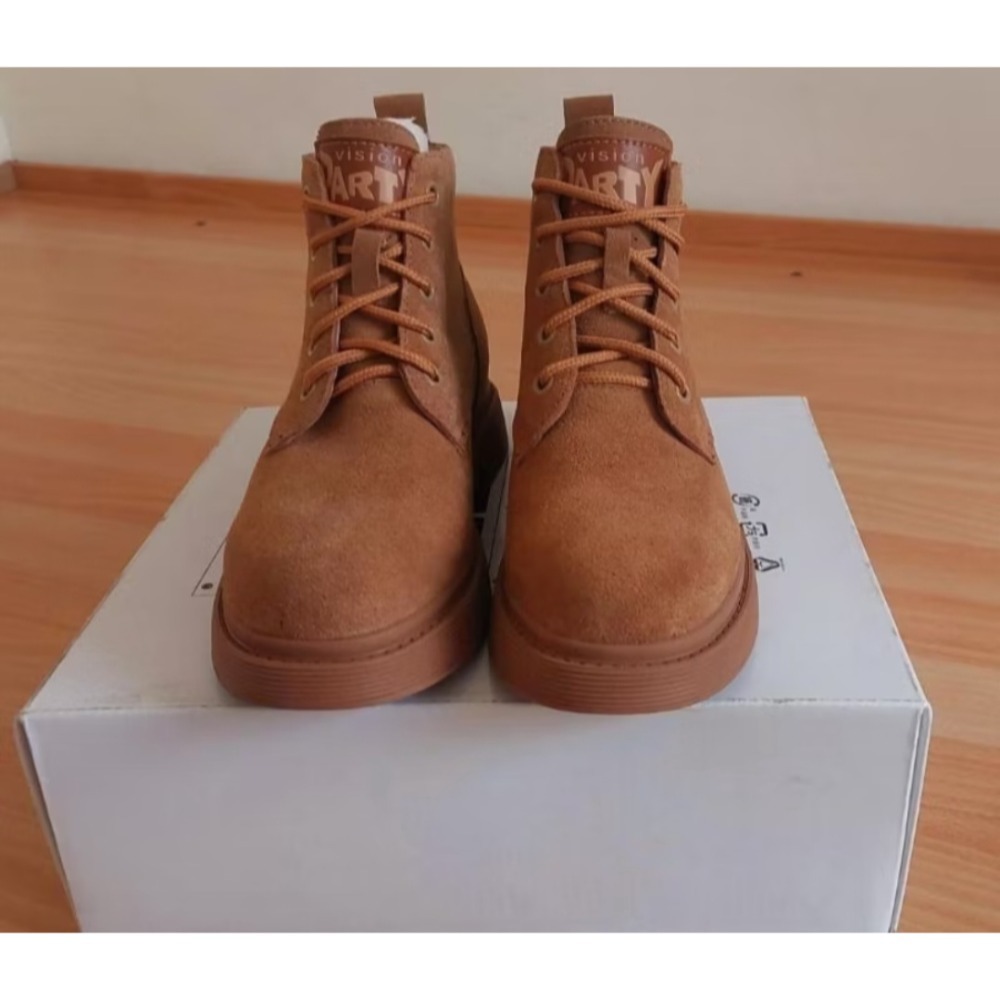 👢復古馬丁舒服柔軟牛皮休閒短靴35號👢-細節圖3