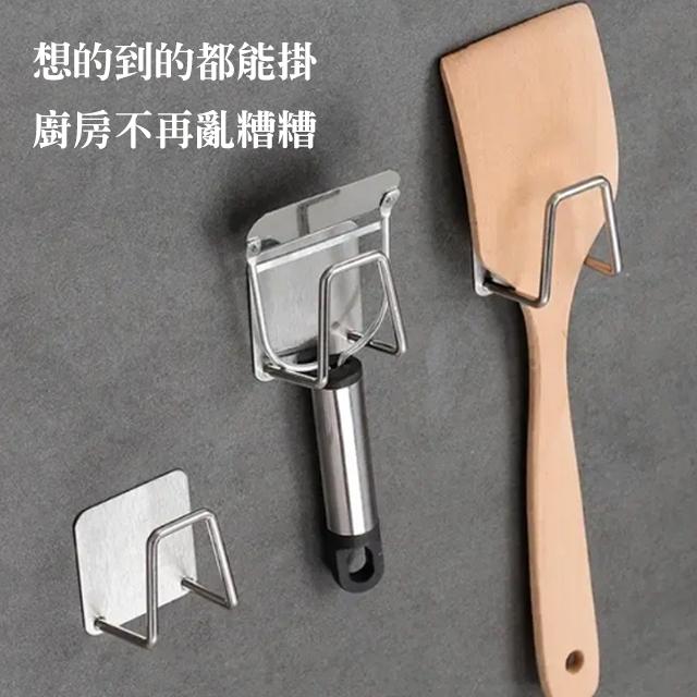 ◎台灣24H出貨◎海綿掛架 不鏽鋼海綿收納架 菜瓜布架 瀝水架 無痕掛架 水槽掛勾 多功能掛架 置物架掛架 黏貼式掛架-細節圖2