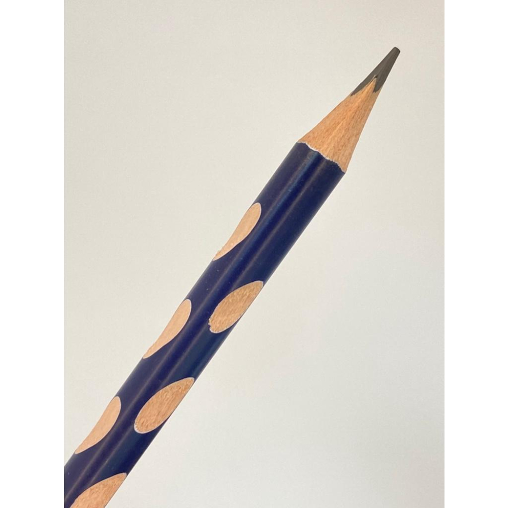 ◎台灣24H出貨◎洞洞筆 三角鉛筆 三角筆 三角洞洞筆 HB 2B 鉛筆 文具 握姿矯正 加粗鉛筆-細節圖6