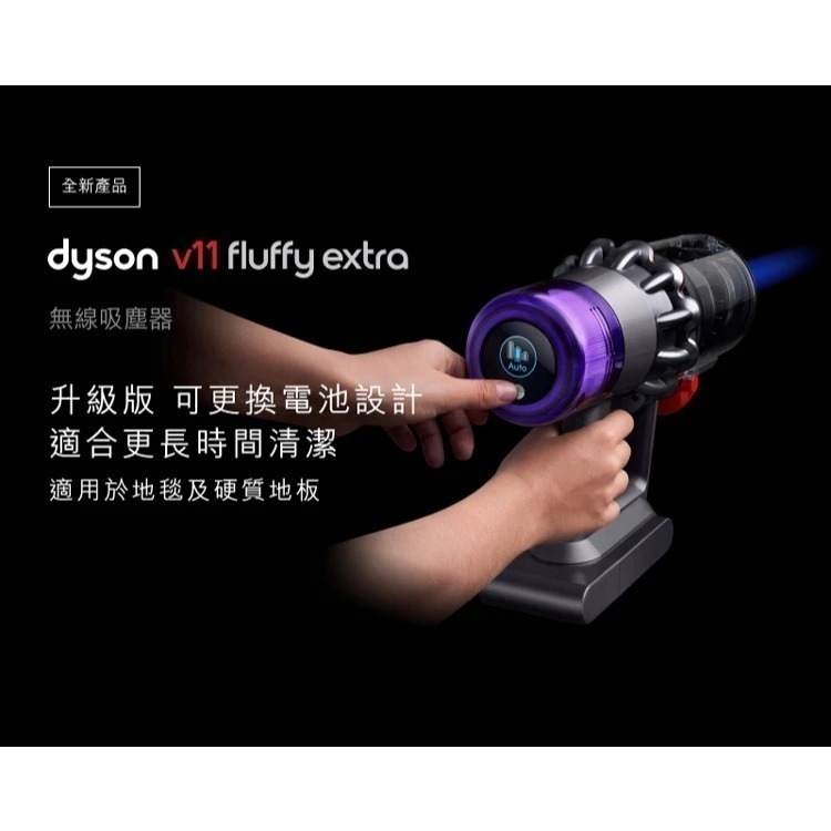 Dyson V11 SV15 Fluffy Extra 智慧無線吸塵器 除蟎機 台灣公司貨-細節圖4