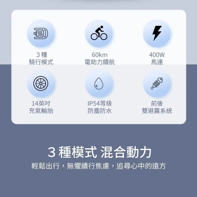 小米Baicycle S3 pro小白電動輔助自行車 Smart 3.0 電動腳踏車 閃電標章 摺疊車-細節圖2