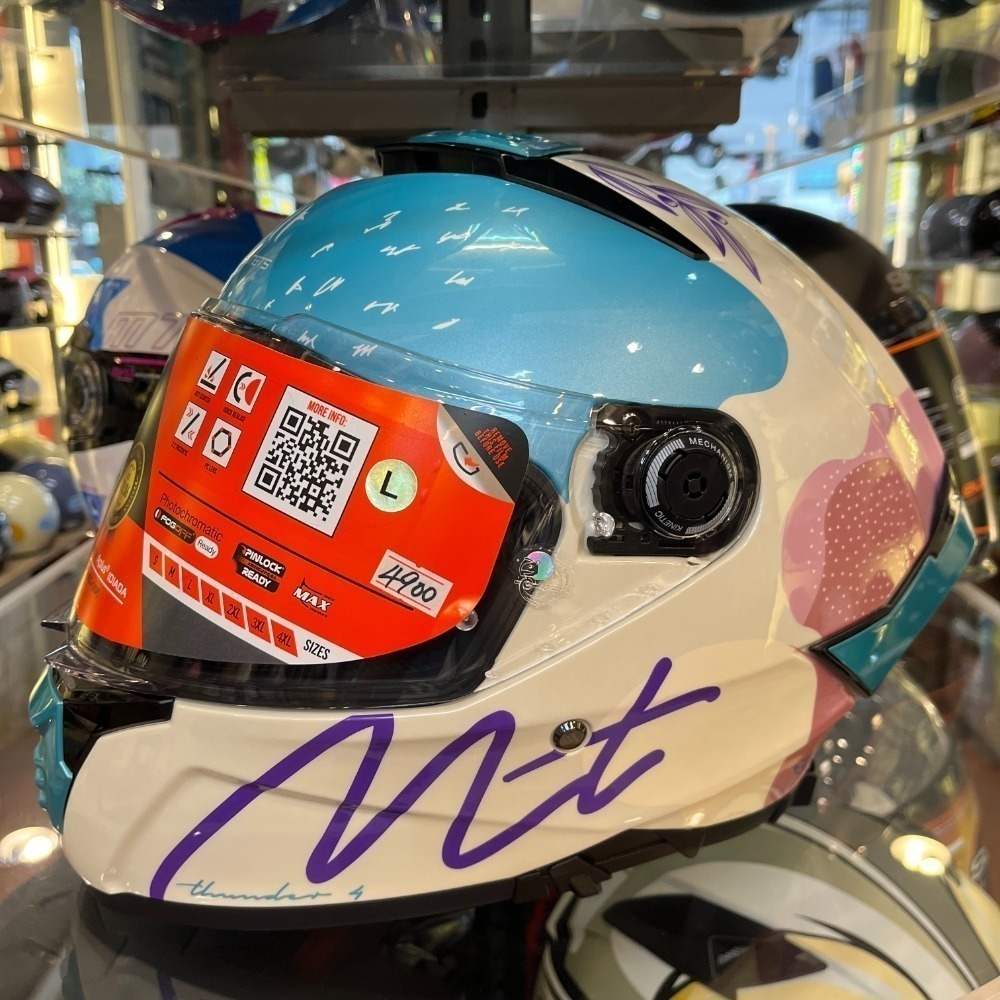 《一戴安全帽》MT/THUNDER 4 SV 雷神4 #彩繪 全罩安全帽 亞版 買就送好禮三選一-規格圖9