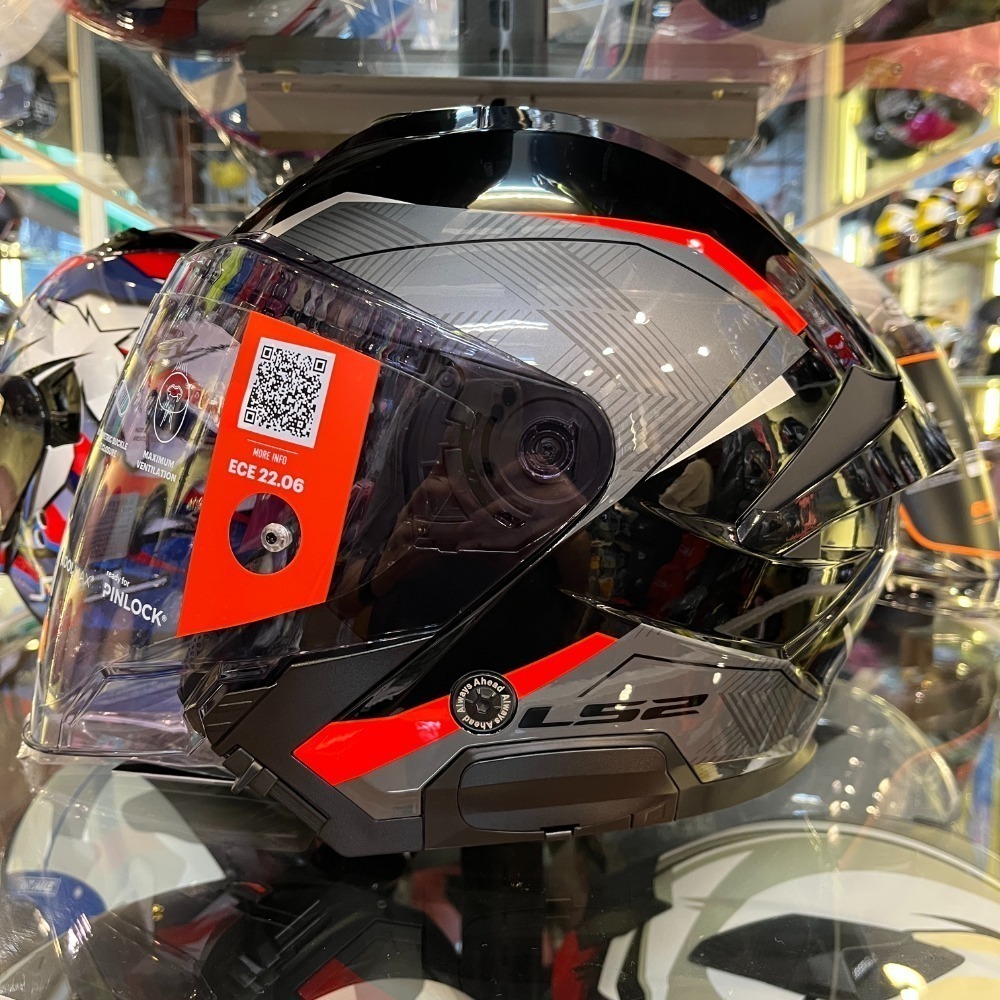 《一戴安全帽》LS2/OF618 VERSO II 素色/彩繪 四分之三/COOLMAX吸濕排汗布料/買就送好禮三選一-規格圖9