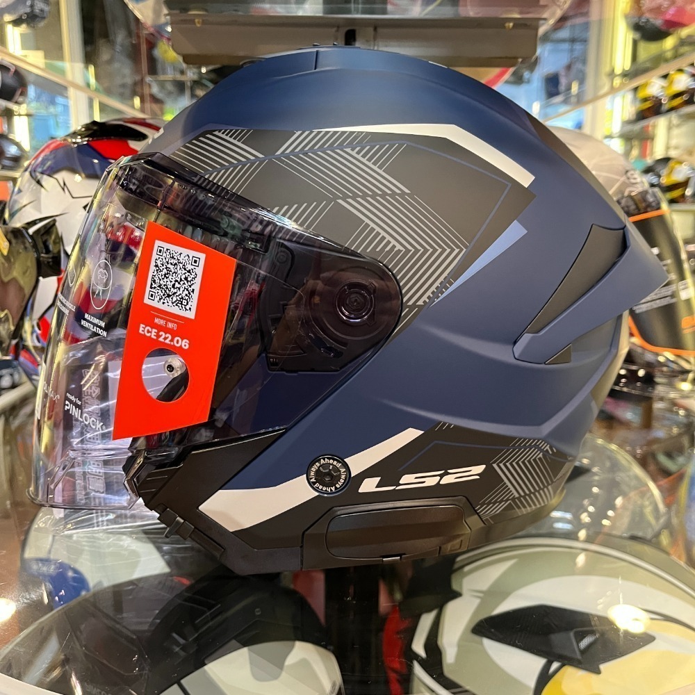 《一戴安全帽》LS2/OF618 VERSO II 素色/彩繪 四分之三/COOLMAX吸濕排汗布料/買就送好禮三選一-規格圖9