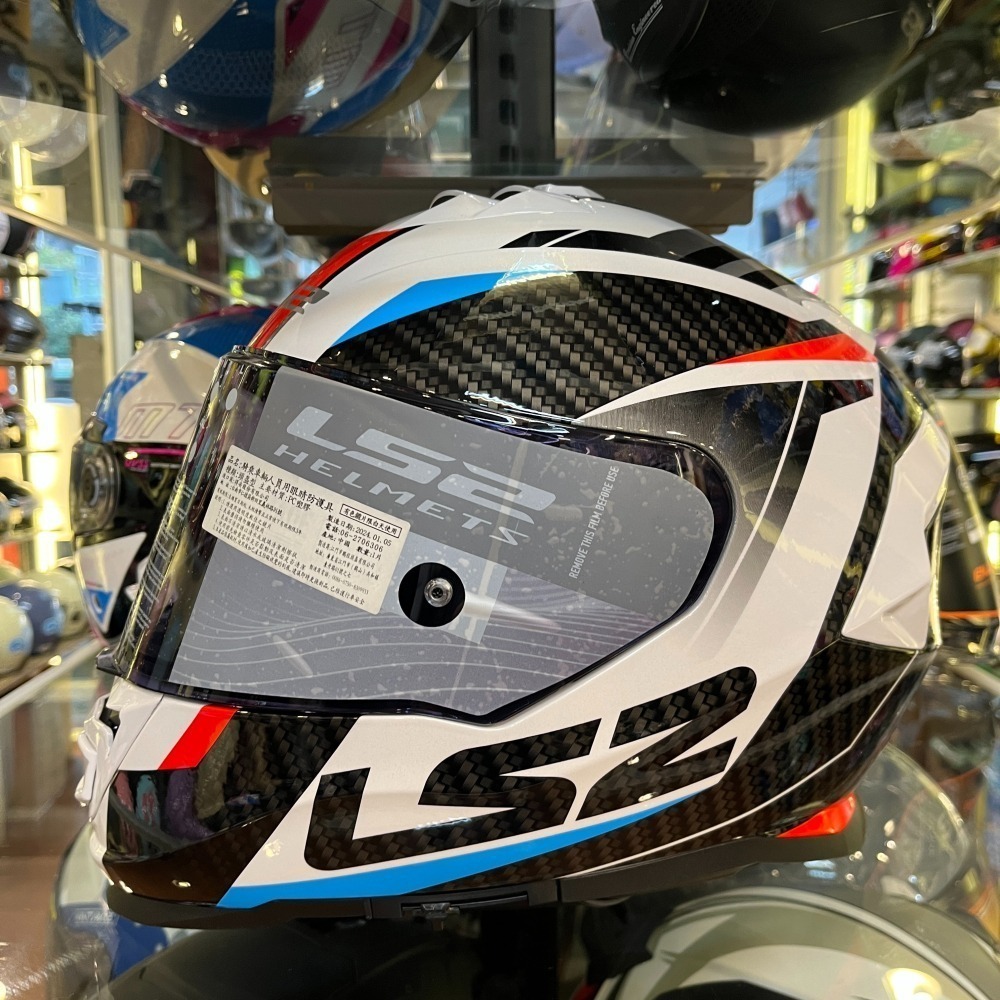 《一戴安全帽》 LS2/FF800 STOEM-II 全罩安全帽 #素色/#花色款 附原廠防護貼片-細節圖4