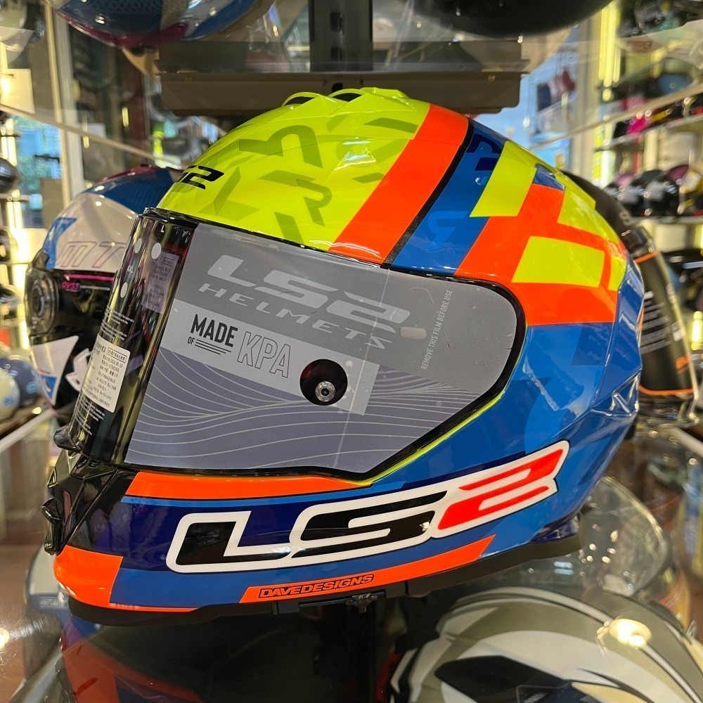 《一戴安全帽》 LS2/FF800 STOEM-II 全罩安全帽 #素色/#花色款 附原廠防護貼片-細節圖10