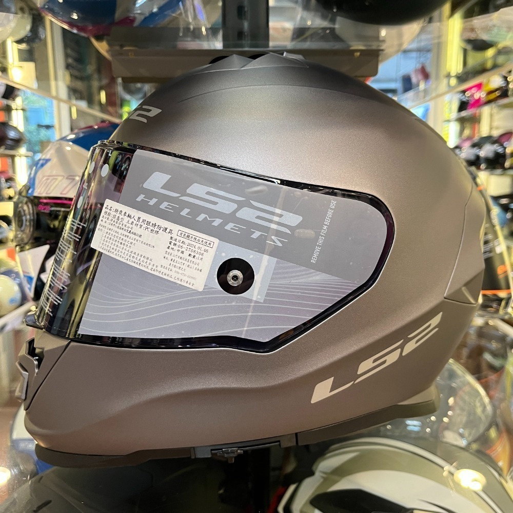 《一戴安全帽》 LS2/FF800 STOEM-II 全罩安全帽 #素色/#花色款 附原廠防護貼片-規格圖11