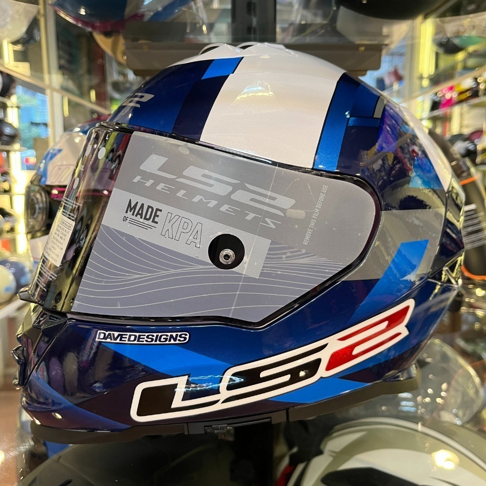 《一戴安全帽》 LS2/FF800 STOEM-II 全罩安全帽 #素色/#花色款 附原廠防護貼片-規格圖11