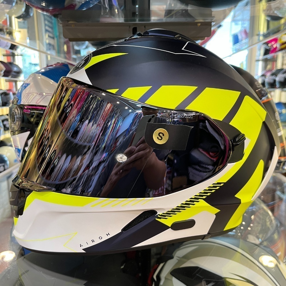 《一戴安全帽》Airoh SPARK 史巴克 全罩安全帽 內墨鏡 #素色/#花色款-規格圖11
