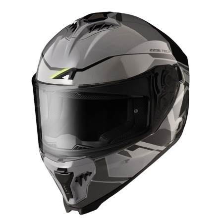 《一戴安全帽》ASTONE/GT6 YB1 灰黑 內藏墨鏡 全罩式安全帽-細節圖3