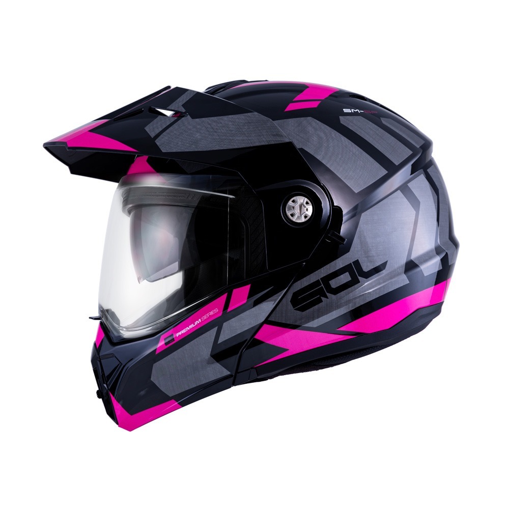 《一戴安全帽》SOL/SM-6P 彩繪 前衛者 可樂帽 買就送好禮3選一/帽內附贈大帽舌一件可自由拆裝-細節圖5