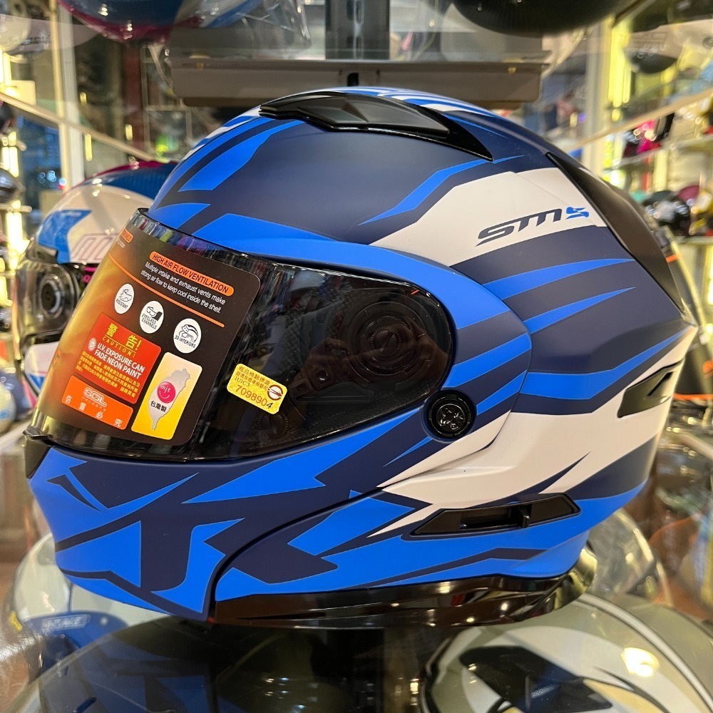 《一戴安全帽》SOL SM-5 素色/彩繪 #裂變/#迷幻 可樂帽 買就送好禮3選一-規格圖11