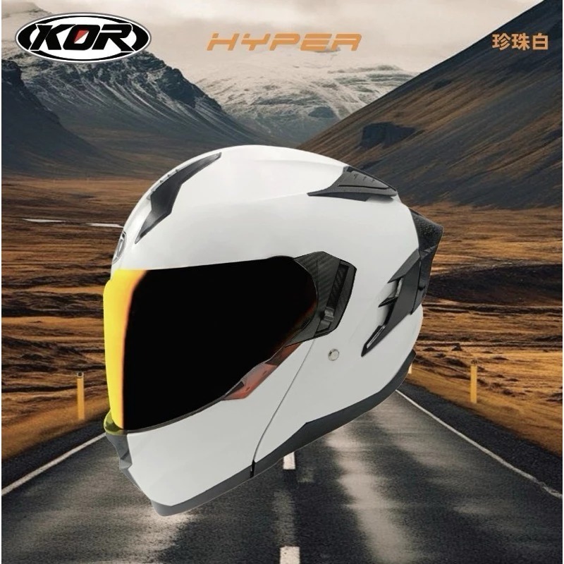 《一戴安全帽》KOR/HYPER 極輕量 內鏡片可樂帽 👍買就送防水袋 便利性｜舒適｜安全｜輕量｜涼爽｜抗UV-細節圖2