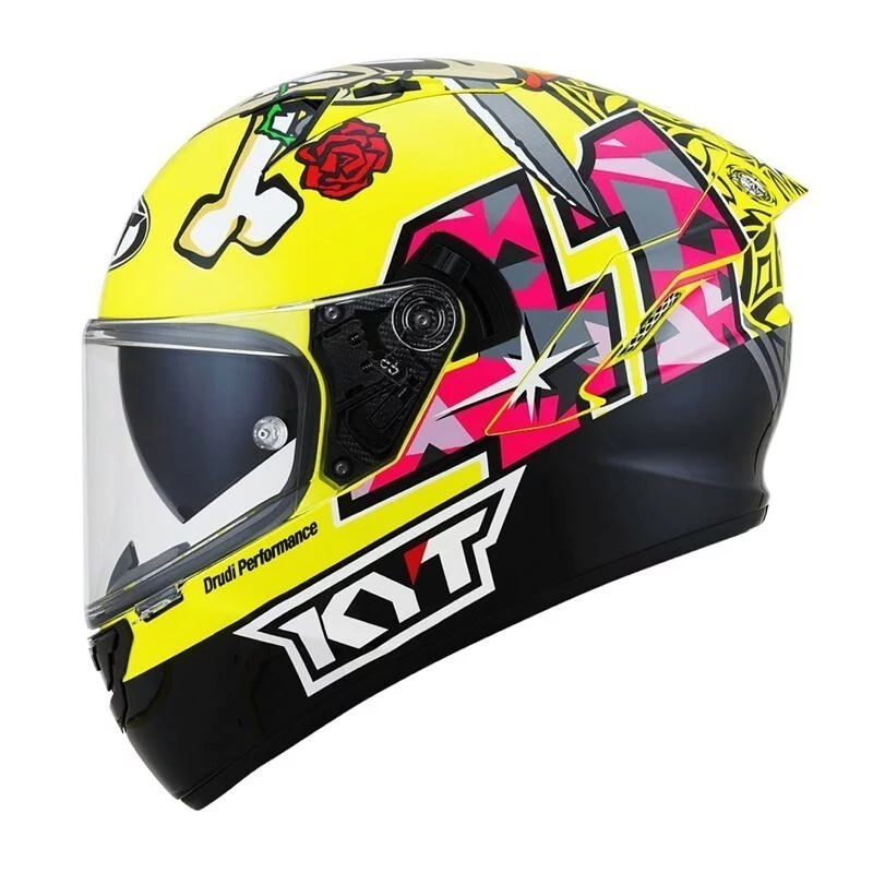 《一戴安全帽》💥零碼出清💥KYT/NFR#19義大利#12藍#41海盜#12紅/選手彩繪全罩安全帽/送多層膜鏡片-細節圖3