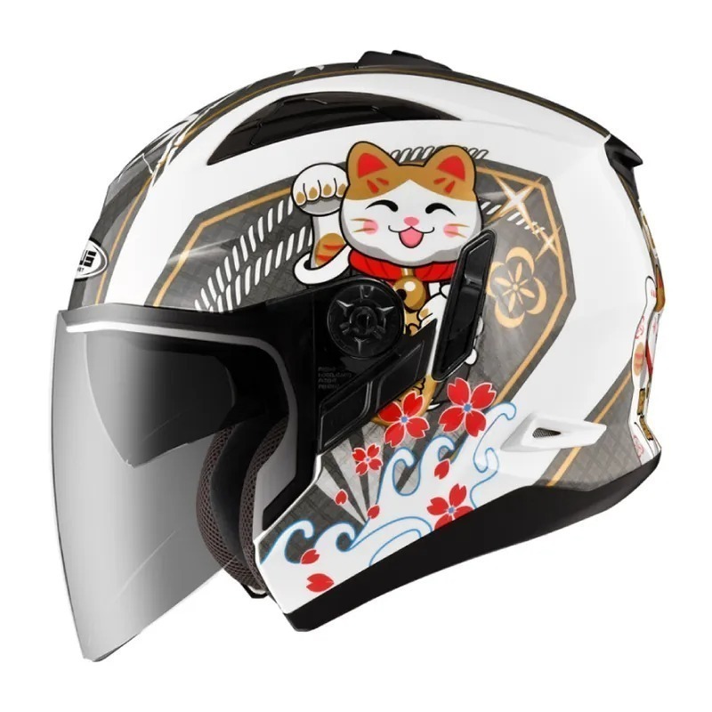 《一戴安全帽》ZEUS 瑞獅/ZS-613B 四分之三 #素色/#彩繪 可加購下巴-細節圖9