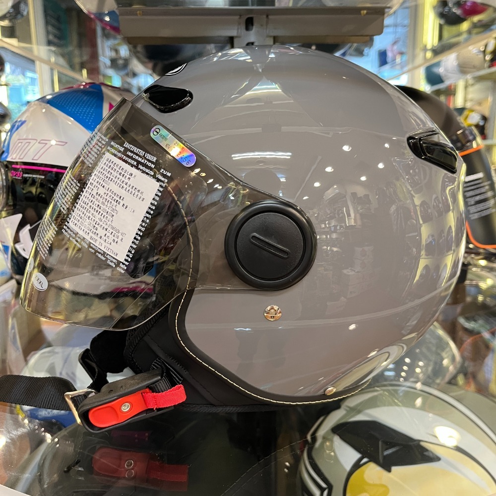 《一戴安全帽》ZEUS 瑞獅/ZS-210BC 四分之三 內墨鏡 內襯全可拆-規格圖7