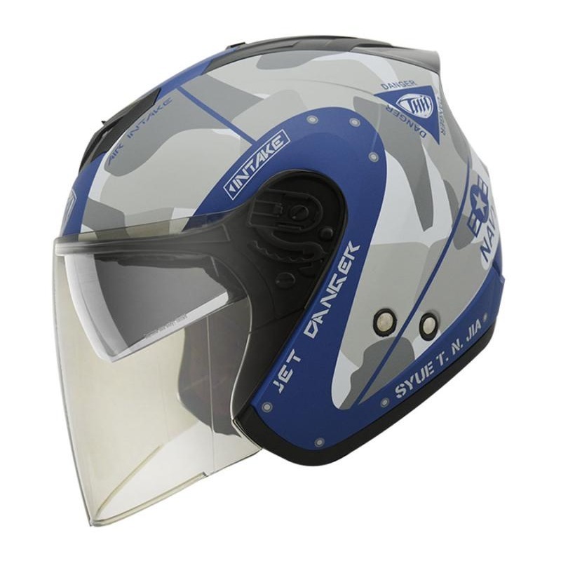 《一戴安全帽》THH/T386N #素色/#野FUN/#海軍/#小丑2代 四分之三 男女款 👍買就送安全帽防水袋-細節圖6