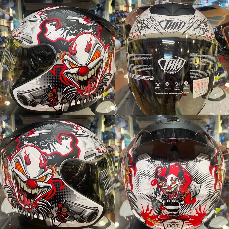 《一戴安全帽》THH/T386N #素色/#野FUN/#海軍/#小丑2代 四分之三 男女款 👍買就送安全帽防水袋-規格圖11