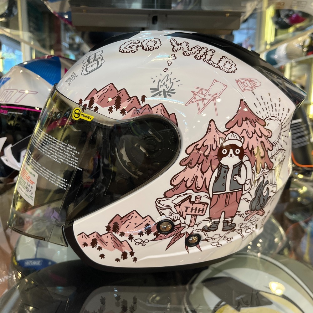 《一戴安全帽》THH/T386N #素色/#野FUN/#海軍/#小丑2代 四分之三 男女款 👍買就送安全帽防水袋-規格圖11