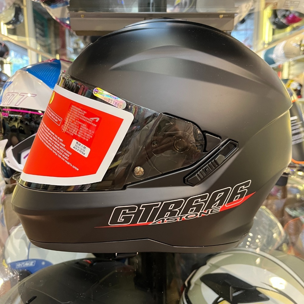 《一戴安全帽》ASTONE/GTB606 素色 全罩式安全帽 含內墨鏡-規格圖5