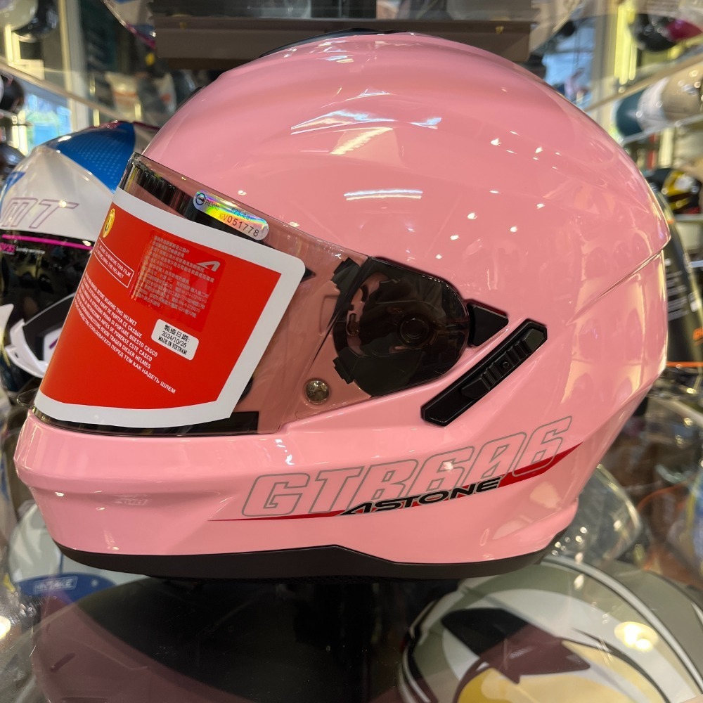 《一戴安全帽》ASTONE/GTB606 素色 全罩式安全帽 含內墨鏡-規格圖5