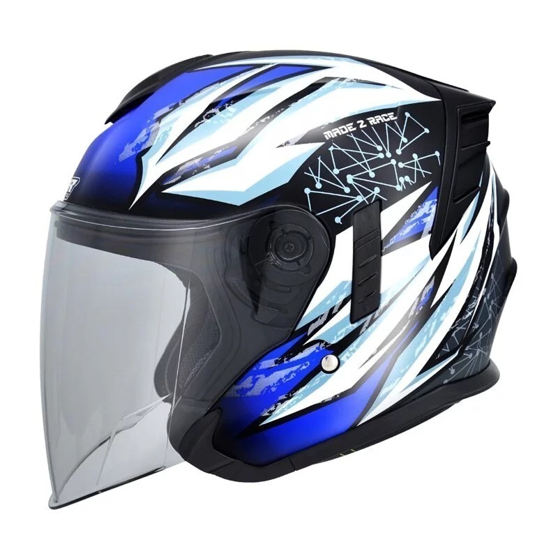 《一戴安全帽》M2R/FR-2 紀念版 #素色/#變色龍/#彩繪/#13極馳 四分之三 👍買就送好禮三選一-細節圖4