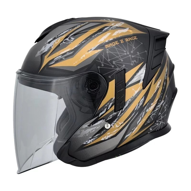 《一戴安全帽》M2R/FR-2 紀念版 #素色/#變色龍/#彩繪/#13極馳 四分之三 👍買就送好禮三選一-細節圖5