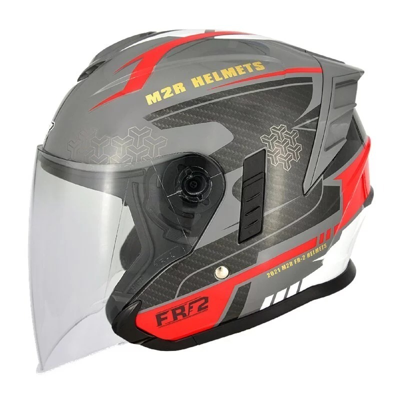 《一戴安全帽》M2R/FR-2 紀念版 #素色/#變色龍/#彩繪/#13極馳 四分之三 👍買就送好禮三選一-細節圖7