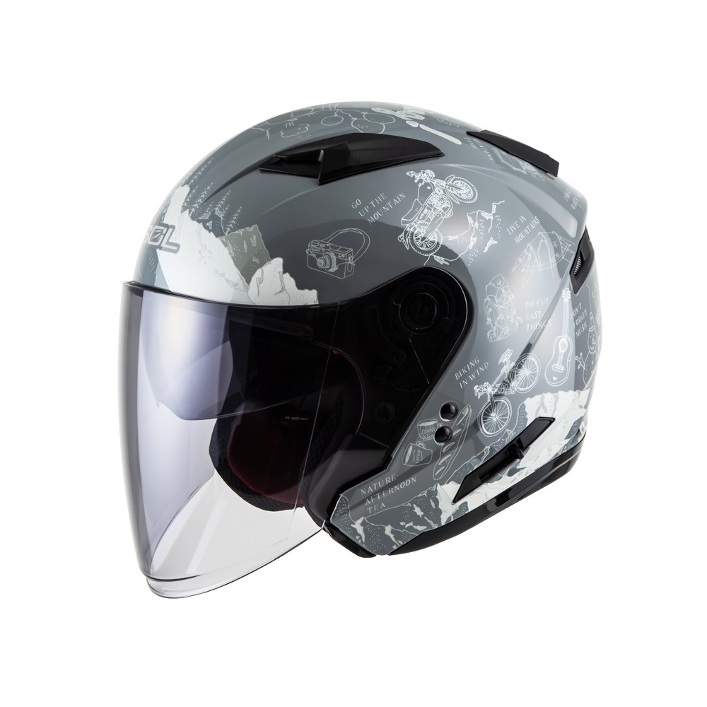 《一戴安全帽》SOL/SO-7E #素色/#探險者/#幻影/#浮世繪 四分之三 買就送好禮3選一-細節圖5