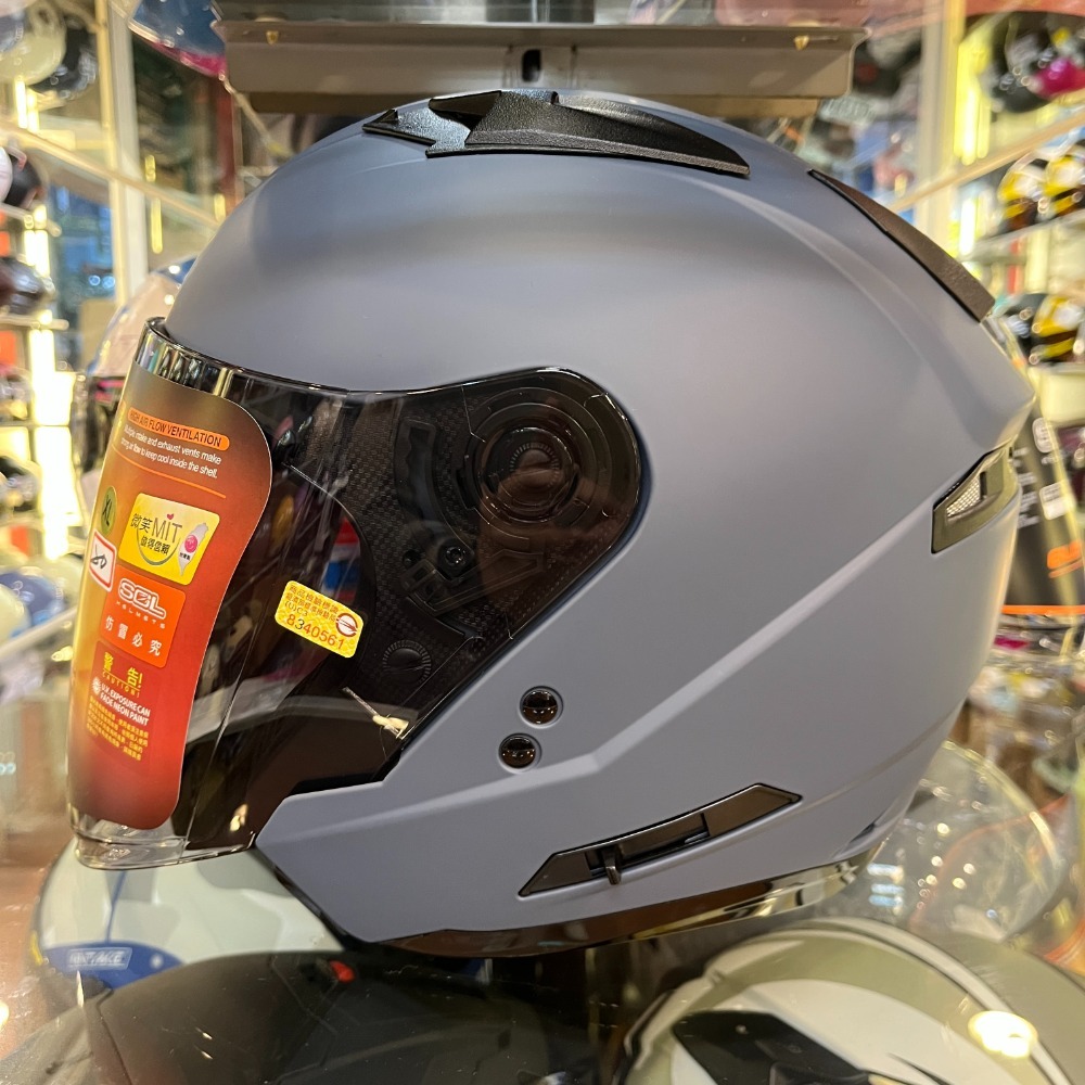 《一戴安全帽》SOL/SO-7E #素色/#探險者/#幻影/#浮世繪 四分之三 買就送好禮3選一-規格圖11