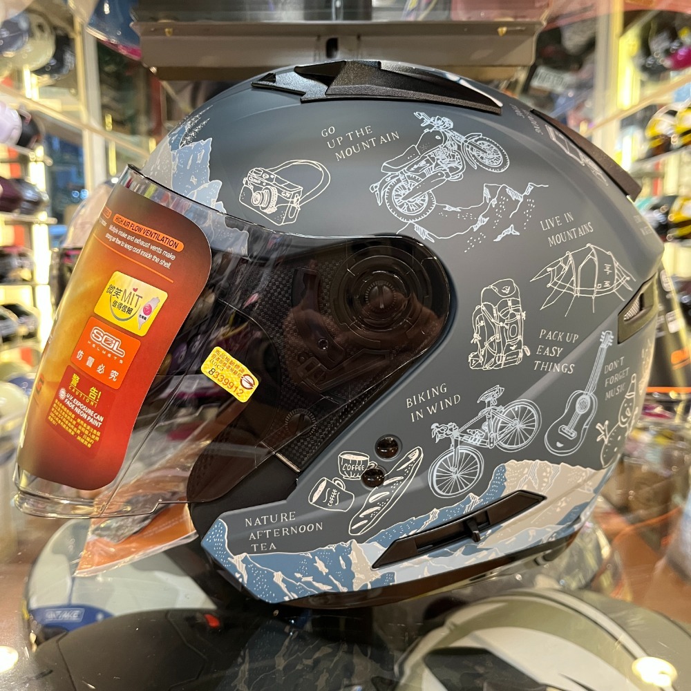 #探險者 消光藍/灰(M~2XL)