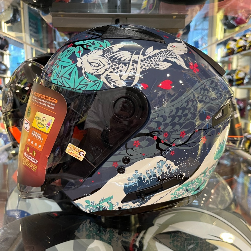 #浮世繪 藍/綠(M~2XL)