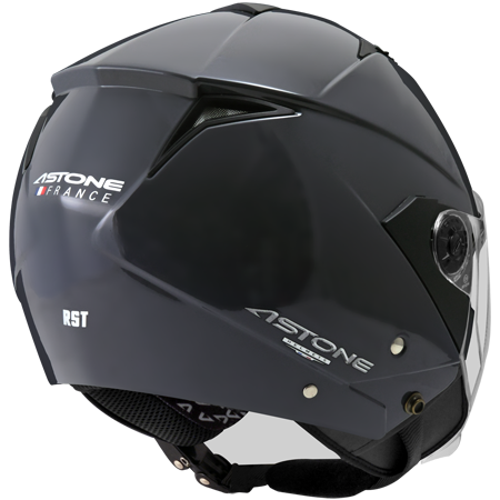 《一戴安全帽》ASTONE/RST 素色 四分之三-細節圖3