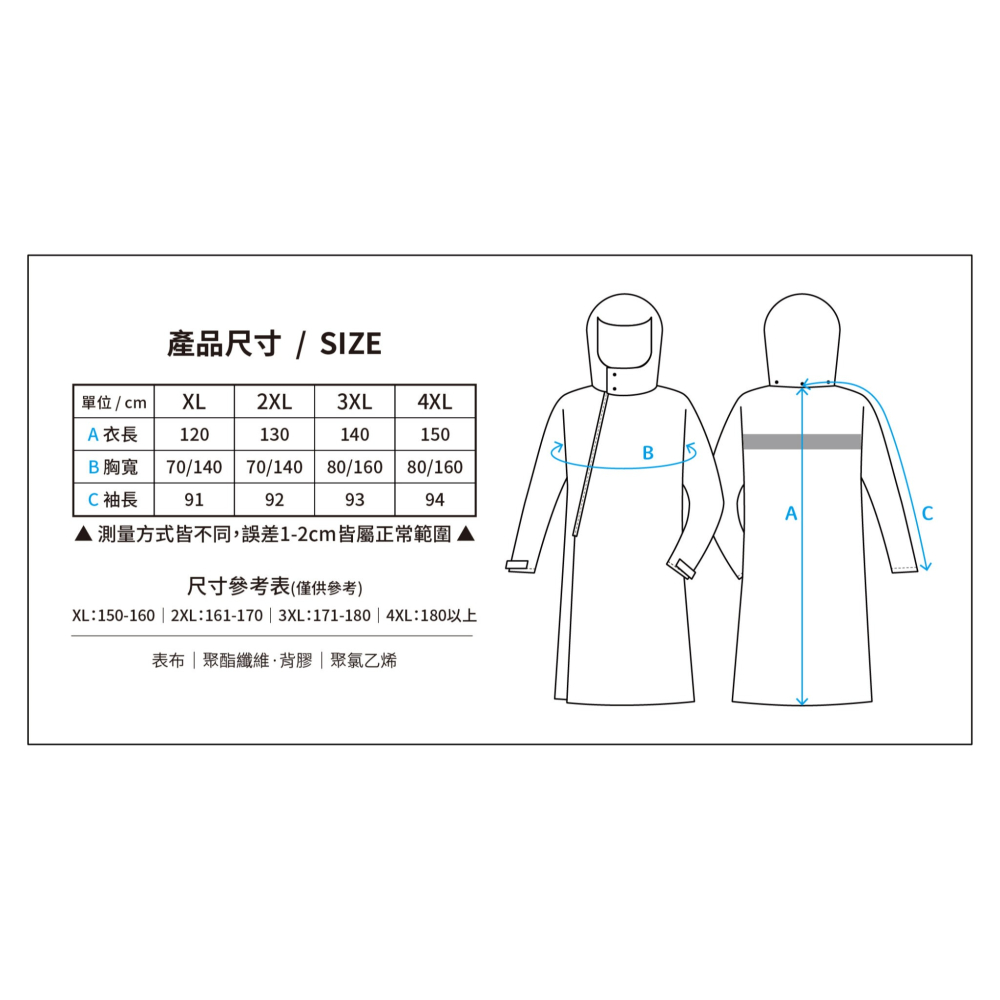 《一戴安全帽》OutPerform 奧德蒙/去去雨水走斜開雙拉鍊專利連身式雨衣-細節圖6