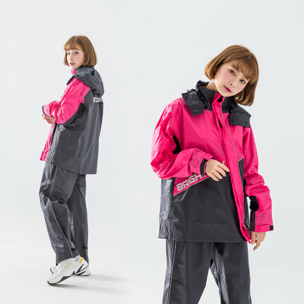 《一戴安全帽》OutPerform 奧德蒙/終結者斜開專利兩件式風雨衣-細節圖2