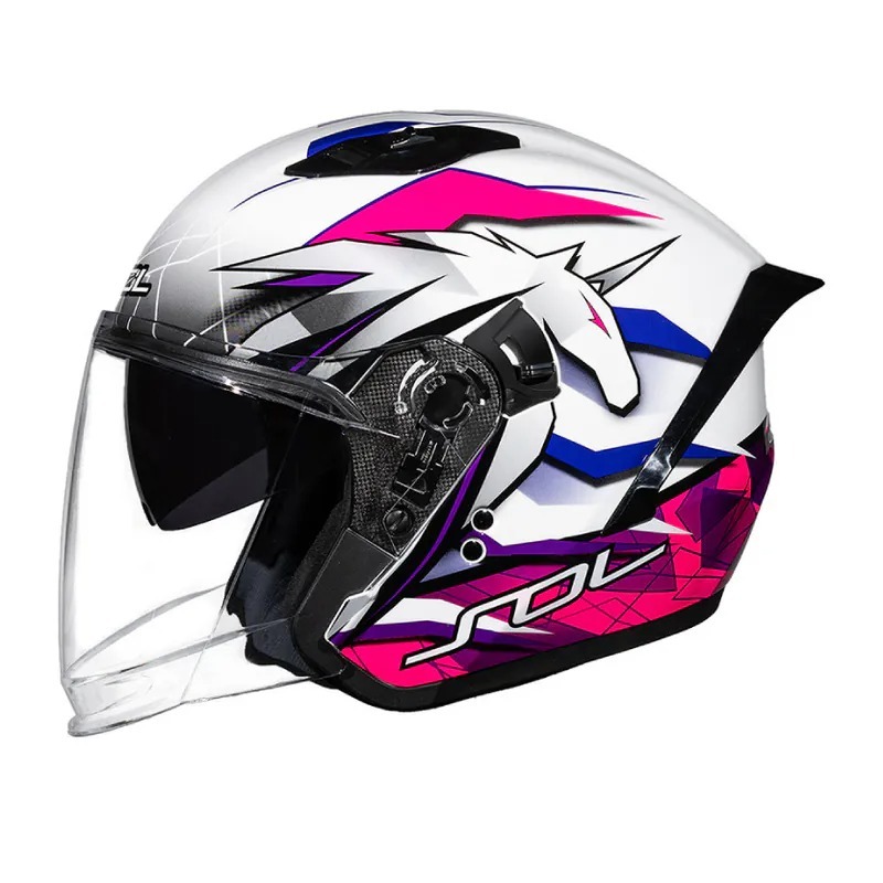 《一戴安全帽》SOL/SO-11P #獨角獸 四分之三 買就送好禮3選一/全新後尾翼帥氣破表/全新加長大鏡片-細節圖6