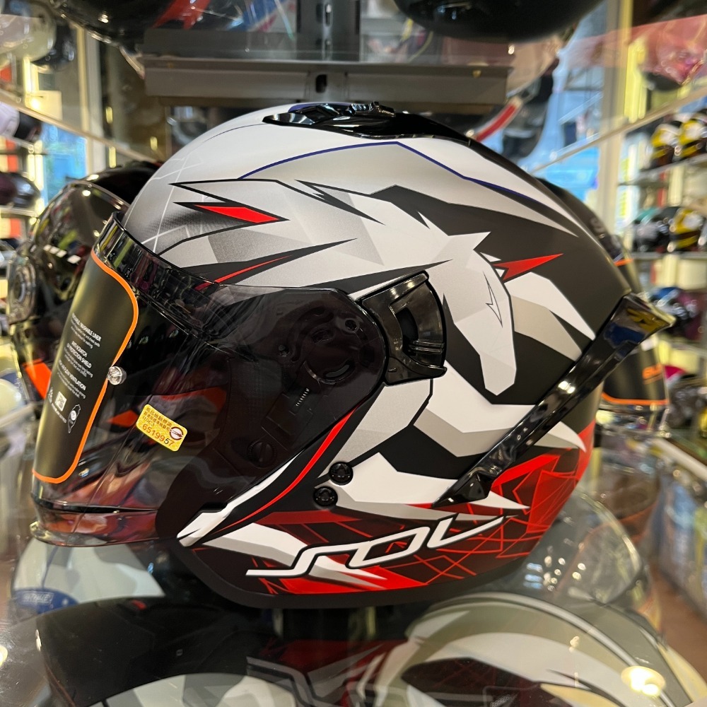 #獨角獸 消光黑紅(M~2XL)