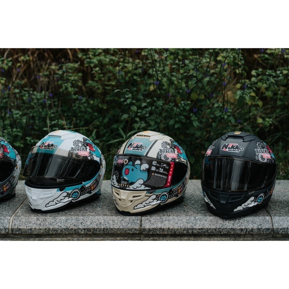 《一戴安全帽》NIKKO/N-806 II 急速咖波全罩式安全帽 👍-細節圖3