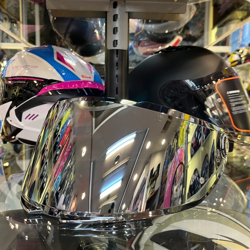 多層膜鏡片-銀色(不含安全帽)