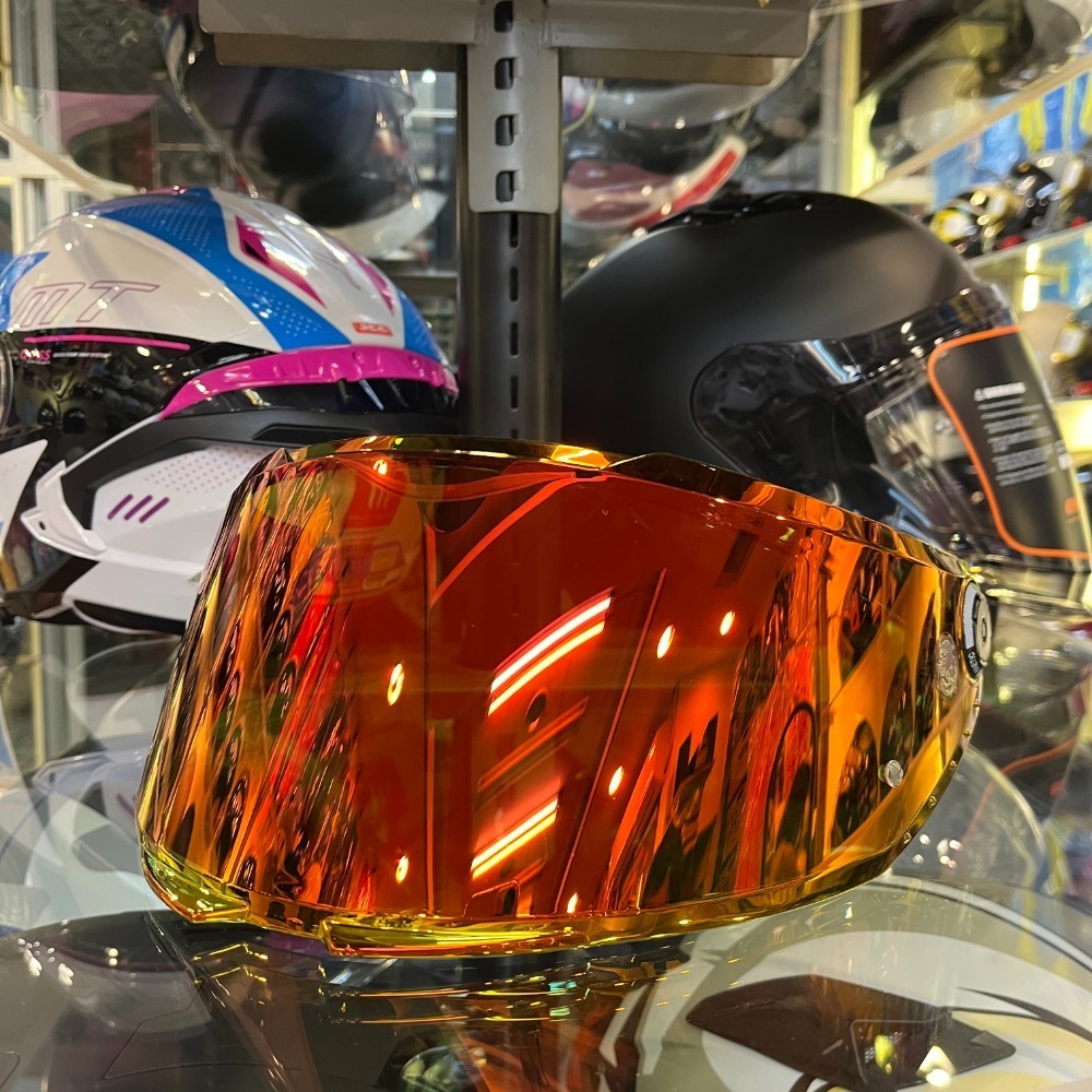 多層膜鏡片-紅色(不含安全帽)